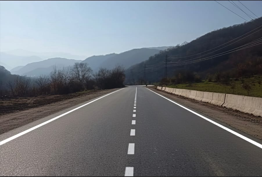 В Дагестане продолжается капитальный ремонт 9,5 км трасы Маджалис – Варсит – Шиланша